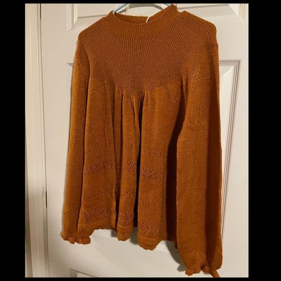 Lauren Conrad Sparkle Mock Neck Sweater Sz XXL - Picture 12 of 12